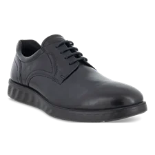 Men's ECCO® S Lite Hybrid Leather Derby Shoe - Black - Main