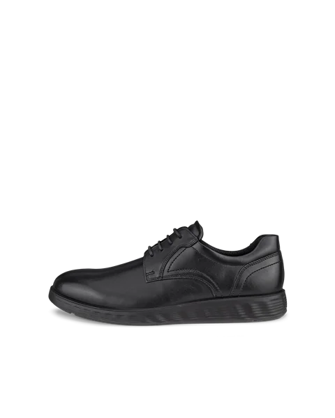 Men's ECCO® S Lite Hybrid Leather Derby Shoe - Black - O