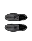 Men's ECCO® S Lite Hybrid Leather Derby Shoe - Black - Top_Left_Pair