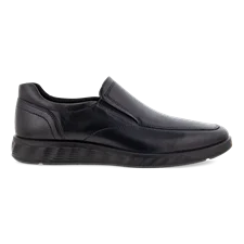 Męskie wsuwane buty ze skóry ECCO® S Lite Hybrid - Czarny - Outside