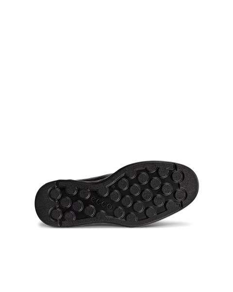 Męskie wsuwane buty ze skóry ECCO® S Lite Hybrid - Czarny - S