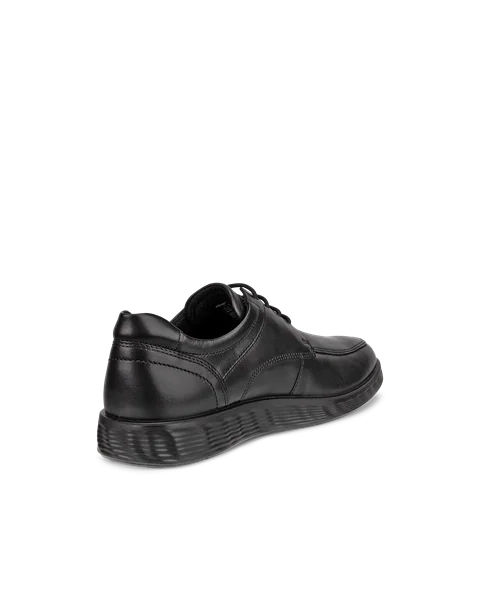 Men's ECCO® S Lite Hybrid Leather Apron Derby Shoe - Black - B