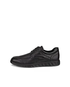 ECCO® S Lite Hybrid ādas derby stila kurpes ar noapaļotu purngalu vīriešiem - Melns - O