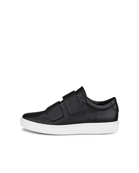 ECCO® Soft 60 Herren Ledersneaker - Schwarz - O