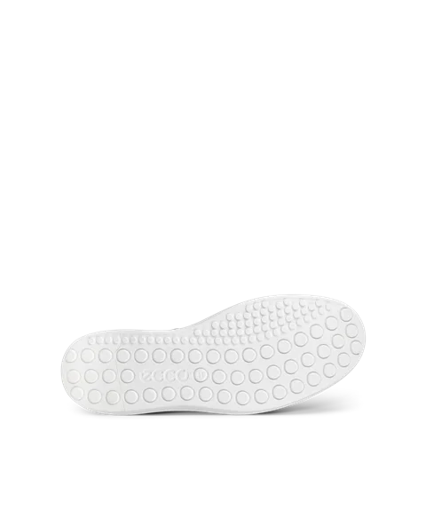Męskie skórzane sneakersy ECCO® Soft 60 - Czarny - S