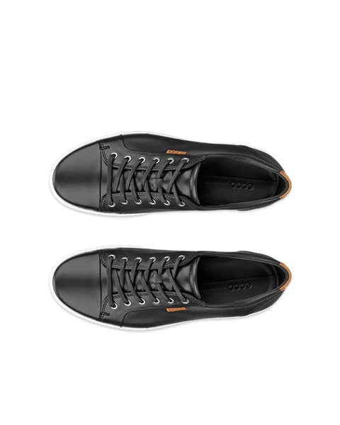 ECCO® Soft 7 Herren Ledersneaker - Schwarz - Top_Left_Pair