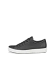 Moški usnjeni ležerni čevlji ECCO® Soft 7 - črna - O