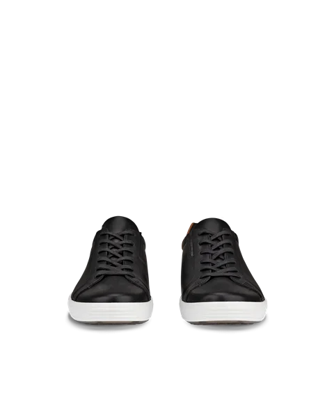 ECCO® Soft 7 Herren Ledersneaker - Schwarz - Front_Pair