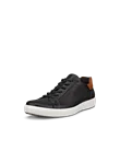 ECCO® Soft 7 Herren Ledersneaker - Schwarz - M