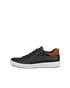 ECCO® Soft 7 Herren Ledersneaker - Schwarz - O