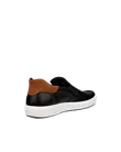 ECCO® Soft 7 sneakers i læder til herrer - Sort - B