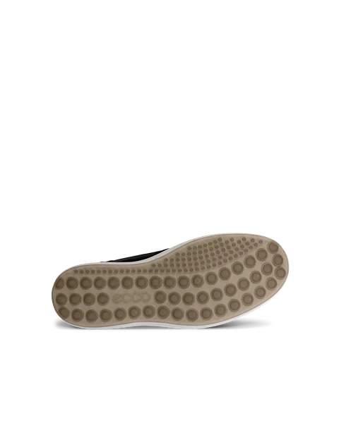 ECCO® Soft 7 sneakers i læder til herrer - Sort - S