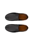 ECCO® Soft 7 sneakers i læder til herrer - Sort - Top_Left_Pair