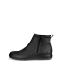 Men's ECCO® Soft 7 TRED Leather Mid-Cut Boot - Black - O