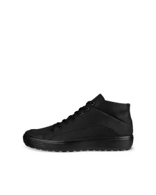 Męskie wysokie sneakersy ECCO® Soft 7 Tred - Czarny - O