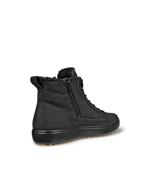 Botas meio cano Gore-Tex couro homem ECCO® Soft 7 Tred - Preto - B