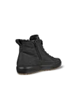 Men's ECCO® Soft 7 Tred Leather Gore-Tex Mid-Cut Boot - Black - B