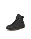 Men's ECCO® Soft 7 Tred Leather Gore-Tex Mid-Cut Boot - Black - M