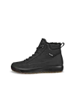 Men's ECCO® Soft 7 Tred Leather Gore-Tex Mid-Cut Boot - Black - O