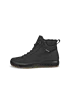 Men's ECCO® Soft 7 Tred Leather Gore-Tex Mid-Cut Boot - Black - O