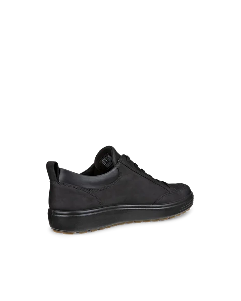 ECCO® Soft 7 Tred Vattentät sko i nubuck herr - Svart - B