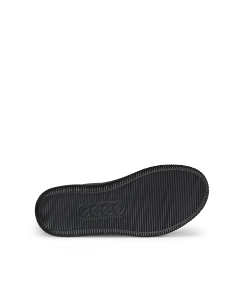 ECCO® Soft Zero Skinnsneaker herr - Svart - S