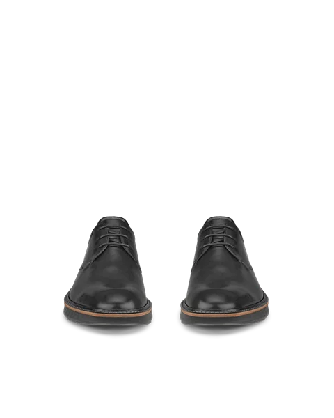 Men's ECCO® ST.1 Hybrid Leather Derby Shoe - Black - Front_Pair
