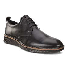 Men's ECCO® ST.1 Hybrid Leather Derby Shoe - Black - Main