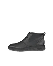 Men's ECCO® ST.1 Hybrid Leather Gore-Tex Chukka Boot - Black - O