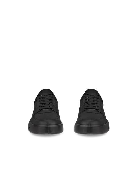 Miesten ECCO® Street 720 nahkainen Gore-Tex-tennari - Musta - Front_Pair