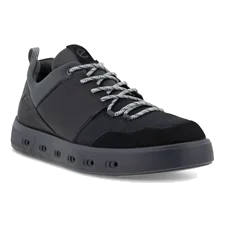 Men's ECCO Street 720 Textile Gore-Tex Trainer - Black - Main