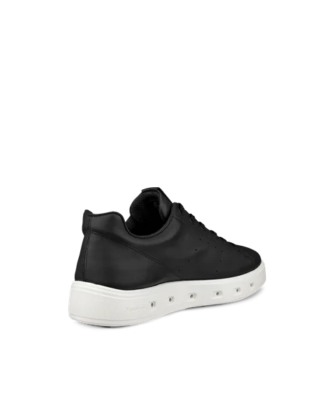 ECCO® Street 720 baskets en cuir Gore-Tex pour homme - Noir - B