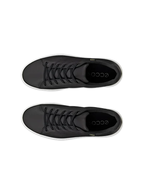 ECCO® Street 720 baskets en cuir Gore-Tex pour homme - Noir - Top_Left_Pair