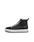 ECCO® Street Ace Heren hoge leren sneaker - Zwart - O