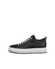 ECCO® Street Ace sneakers i læder til herrer - Sort - O