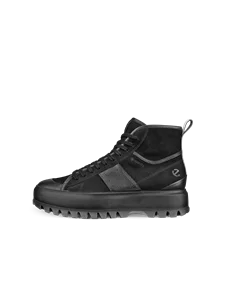 Pánské nubukové kotníčkové Gore-Tex tenisky ECCO® Street Ace Rugged - Černá - O