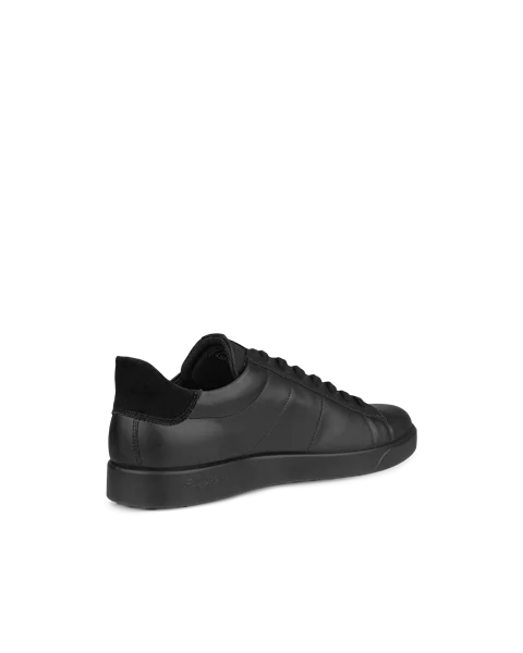 ECCO® Street Lite Heren leren sneaker - Zwart - B