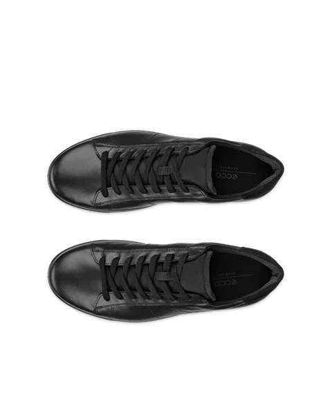 ECCO® Street Lite Herren Ledersneaker - Schwarz - Top_Left_Pair