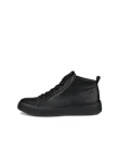 ECCO® Street Tray Herren High-Top-Sneaker aus Leder mit Gore-Tex - Schwarz - O