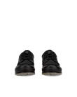 Men's ECCO® Track 25 Leather Gore-Tex Outdoor Trainer - Black - Front_Pair