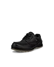 Men's ECCO® Track 25 Leather Gore-Tex Outdoor Trainer - Black - M