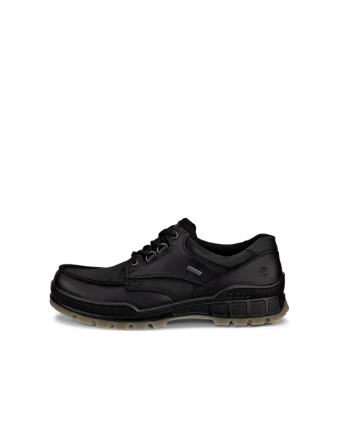 Men's ECCO® Track 25 Leather Gore-Tex Outdoor Trainer - Black - O