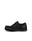 Men's ECCO® Track 25 Leather Gore-Tex Outdoor Trainer - Black - O