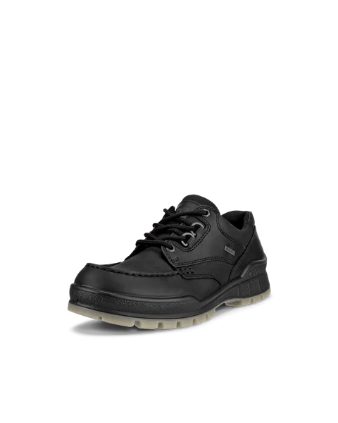ECCO® Track 25 chaussures cuir Gore-Tex à Moc-Toe pour homme - Noir - M