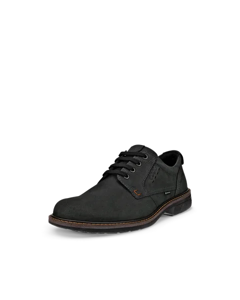 ECCO® Turn Heren nubuck Gore-Tex derby schoen - Zwart - M