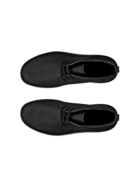 ECCO® Turn herre Gore-Tex ankelboot nubuk - Svart - Top_Left_Pair