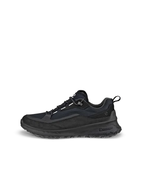 Men's ECCO® ULT-TRN Low Nubuck Waterproof Hiking Shoe - Black - O