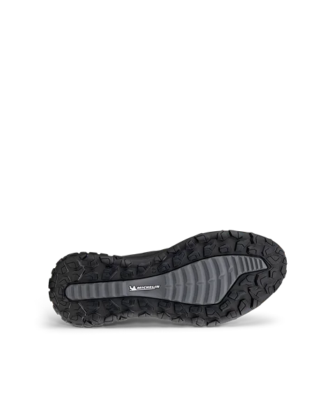 Men's ECCO® ULT-TRN Low Nubuck Waterproof Hiking Shoe - Black - S
