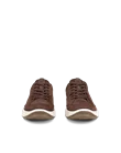 Men's ECCO® Byway 2.0 Nubuck Waterproof Shoe - Brown - Front_Pair