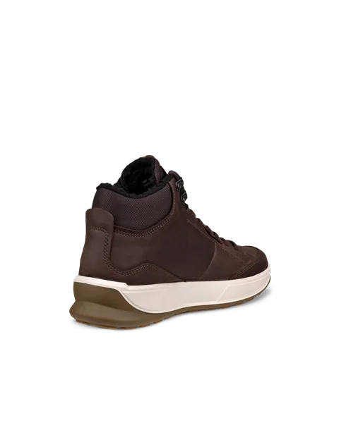 Men's ECCO® Byway 2.0 Nubuck Waterproof Ankle Boot - Brown - B